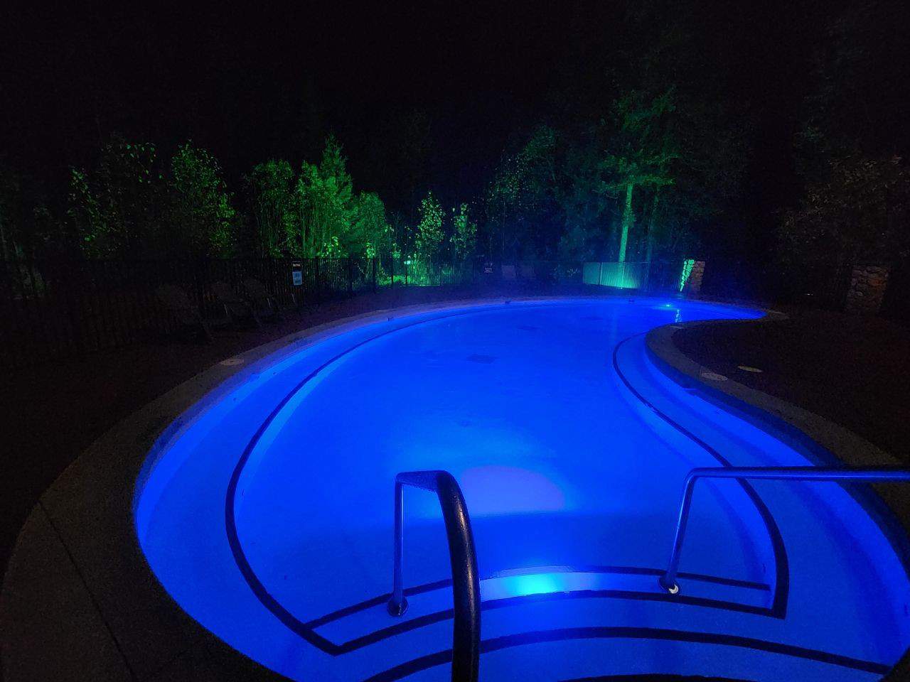 Located near Sicamous BC at the Hot Pools at Crazy Creek Resort.