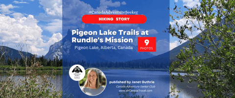 Pigeon Lake Trails at Rundle's Mission