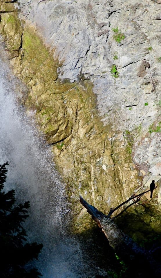 crowsnest pass waterfalls alberta canada waterfalling