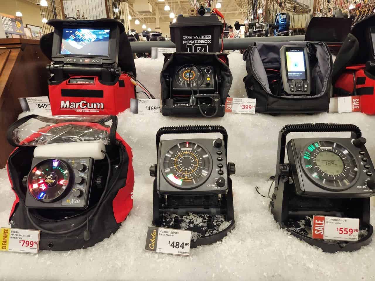 Ice cameras and sonars are a fantastic way to know if you're where the fish are. There are many types of ice electronics available to help you master ice fishing.
