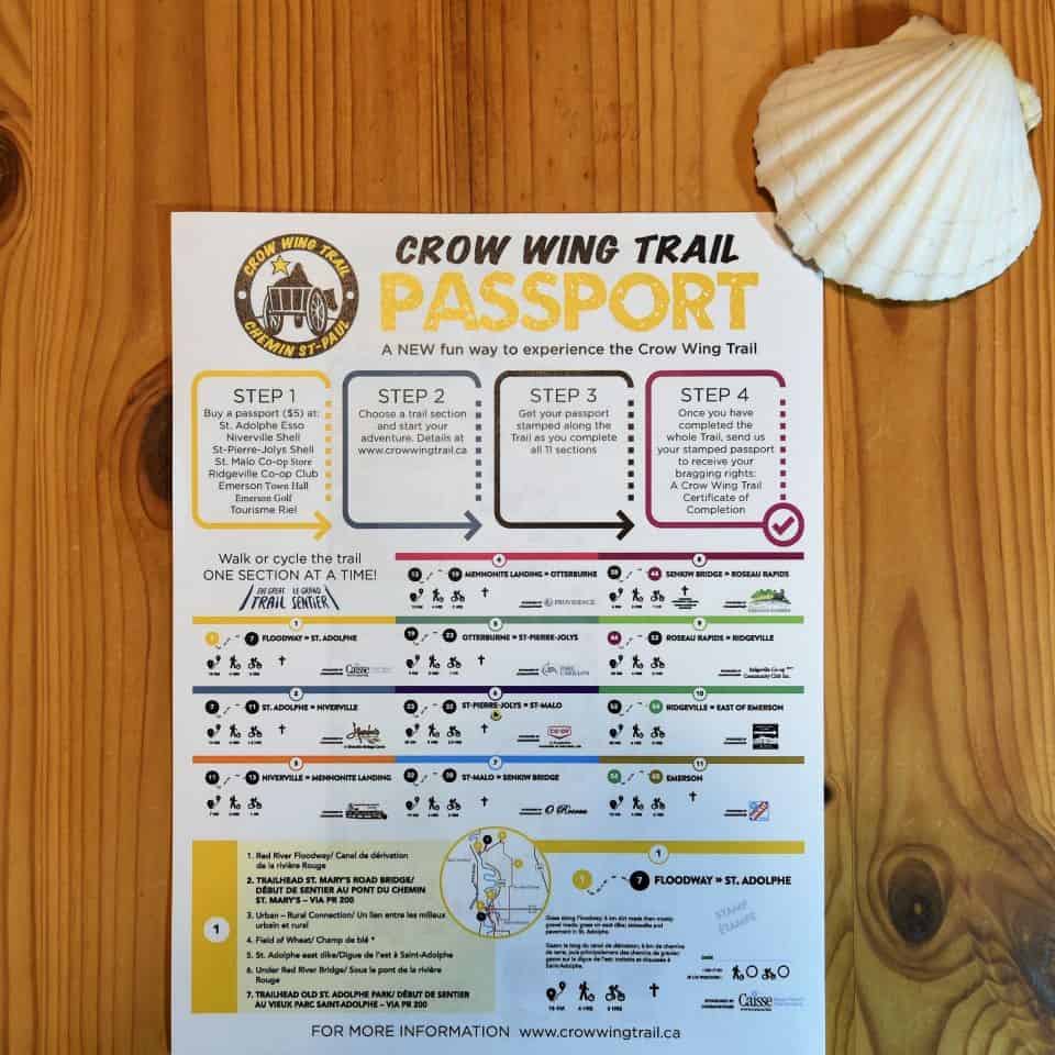 As on the Camino de Santiago in Spain, pilgrims on the Chemin St. Paul in Manitoba, Canada can collect stamps in a Camino passport to document their journey.