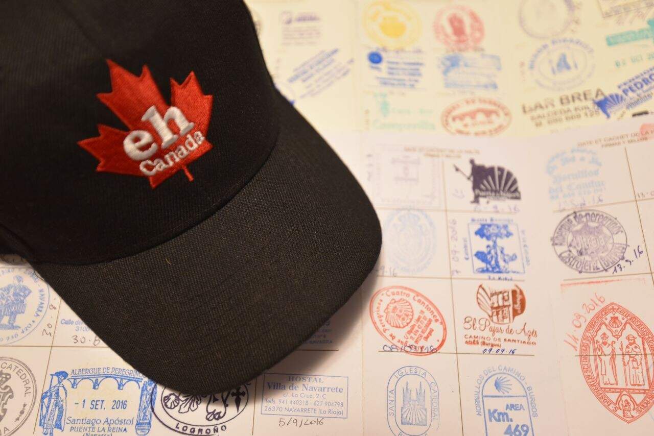 Stamped along the Crow Wing Trail, this Canadian Camino passport reflects community connections, daily progress, and the shared pilgrimage traditions linking Manitoba’s Chemin St. Paul to Spain’s Camino de Santiago routes.