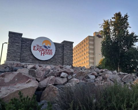 The Explorer Hotel is one of the finest hotels in Yellowknife Northwest Territories.