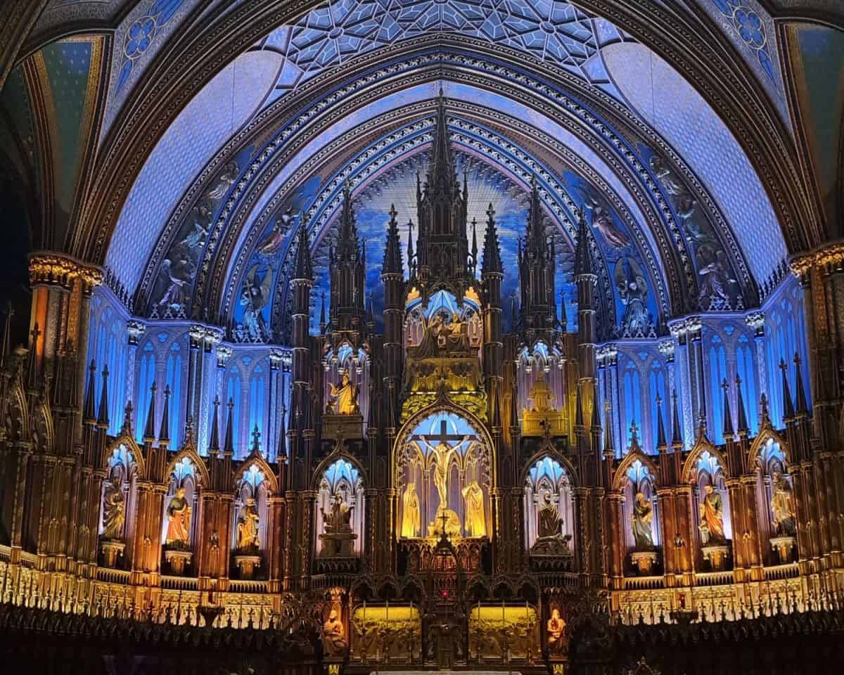 A must-see attraction in the City of Montreal is Notre-Dame Basilica in Old Montreal. It is widely considered to be one of the world's most beautiful churches.