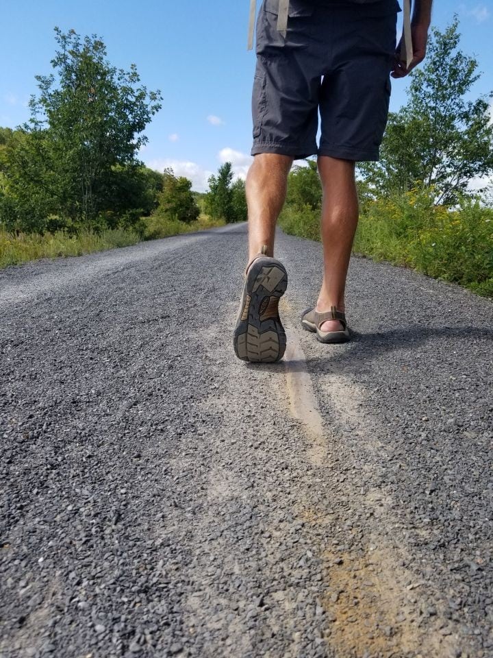 After 4 years and over 8 pairs of shoes, the soles tell the story of our Canadian thru-hike. From rocky coasts to muddy trails, footwear is key for long-distance adventures.