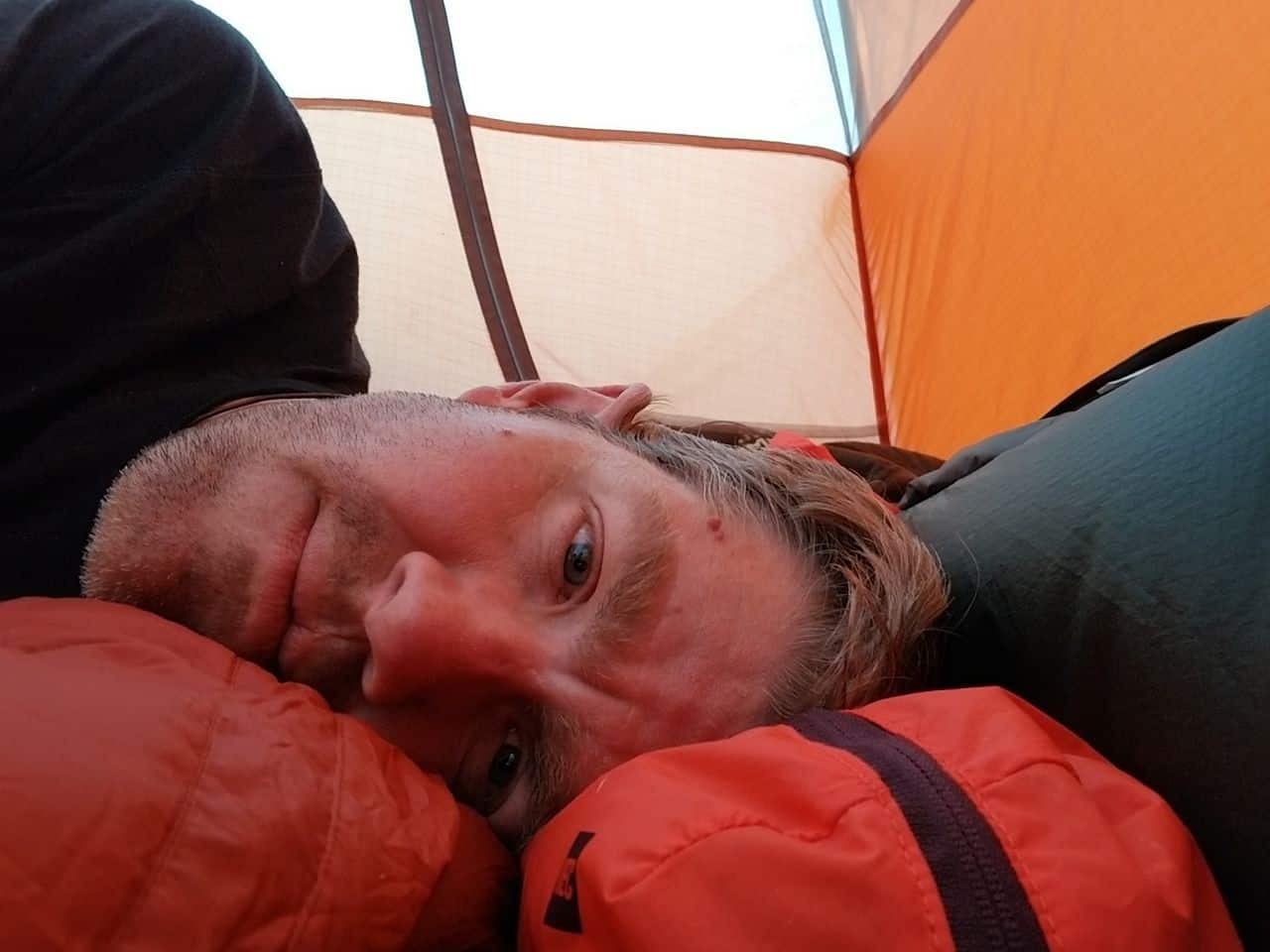 The Marmot Never Summer sleeping bag kept us warm through Canadian winters and chilly nights. With its down insulation and -18°C temperature rating, it was essential for colder climates during our hike.