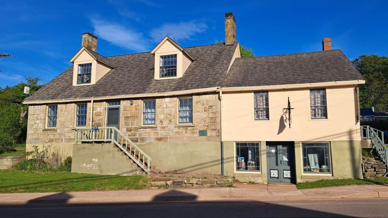 The Bell Inn which is n ow closed in Dorchester NB is one of New Brunswick's oldest stone buildlings and is featured in the Dorcheester walking tour.