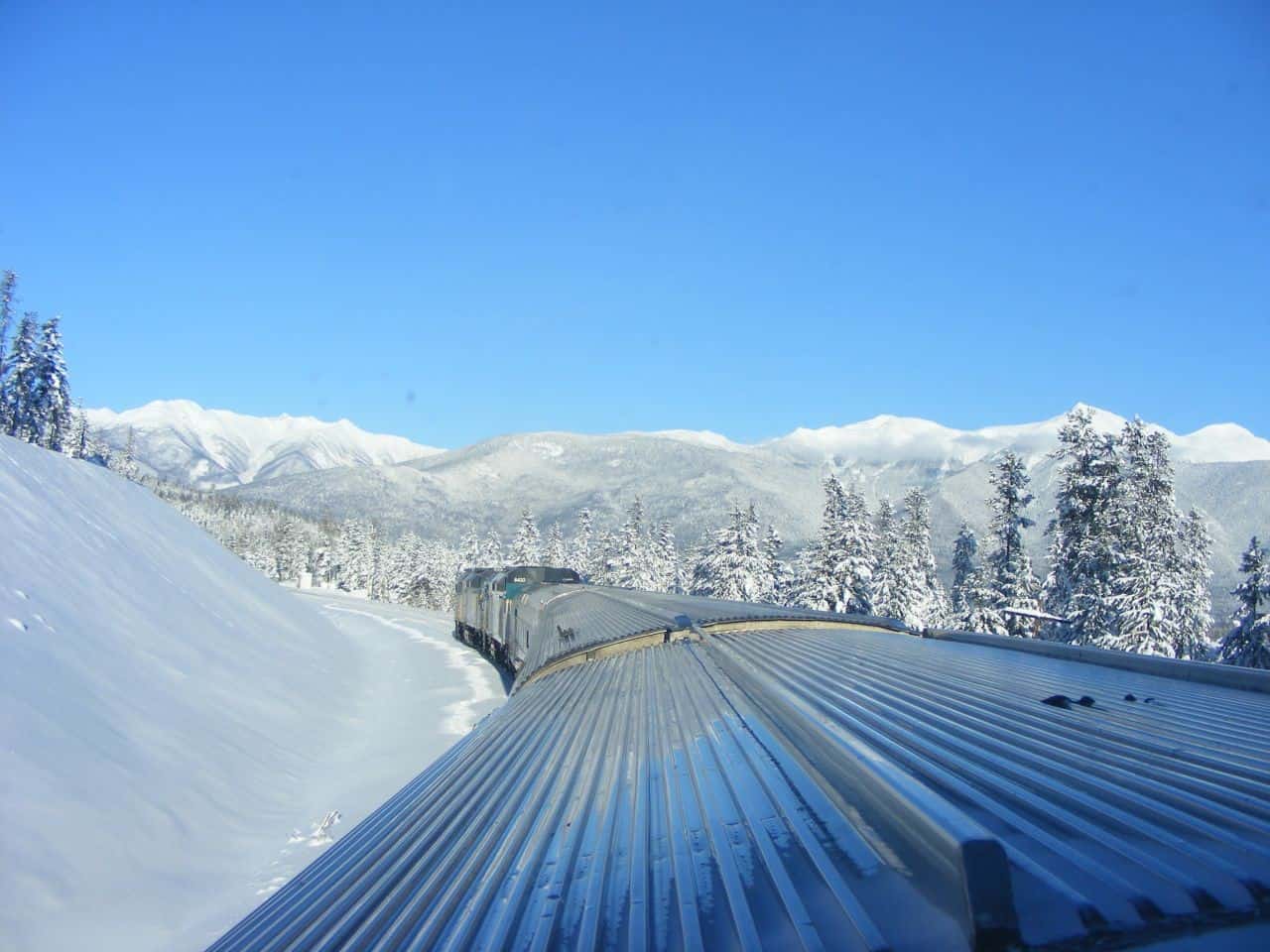 VIA Rail’s The Canadian travels through Canada’s winter landscapes with fewer passengers, panoramic dome cars, and a relaxed onboard atmosphere, making winter the ideal season for slow, immersive train travel.