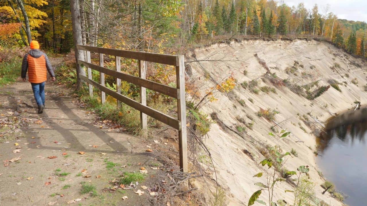 Hiking Along The Big East River