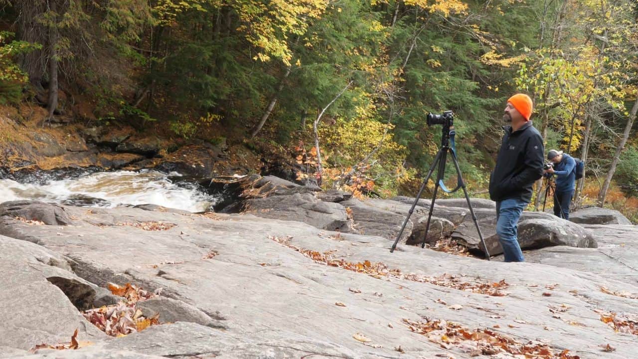 Photographing Stubbs Falls