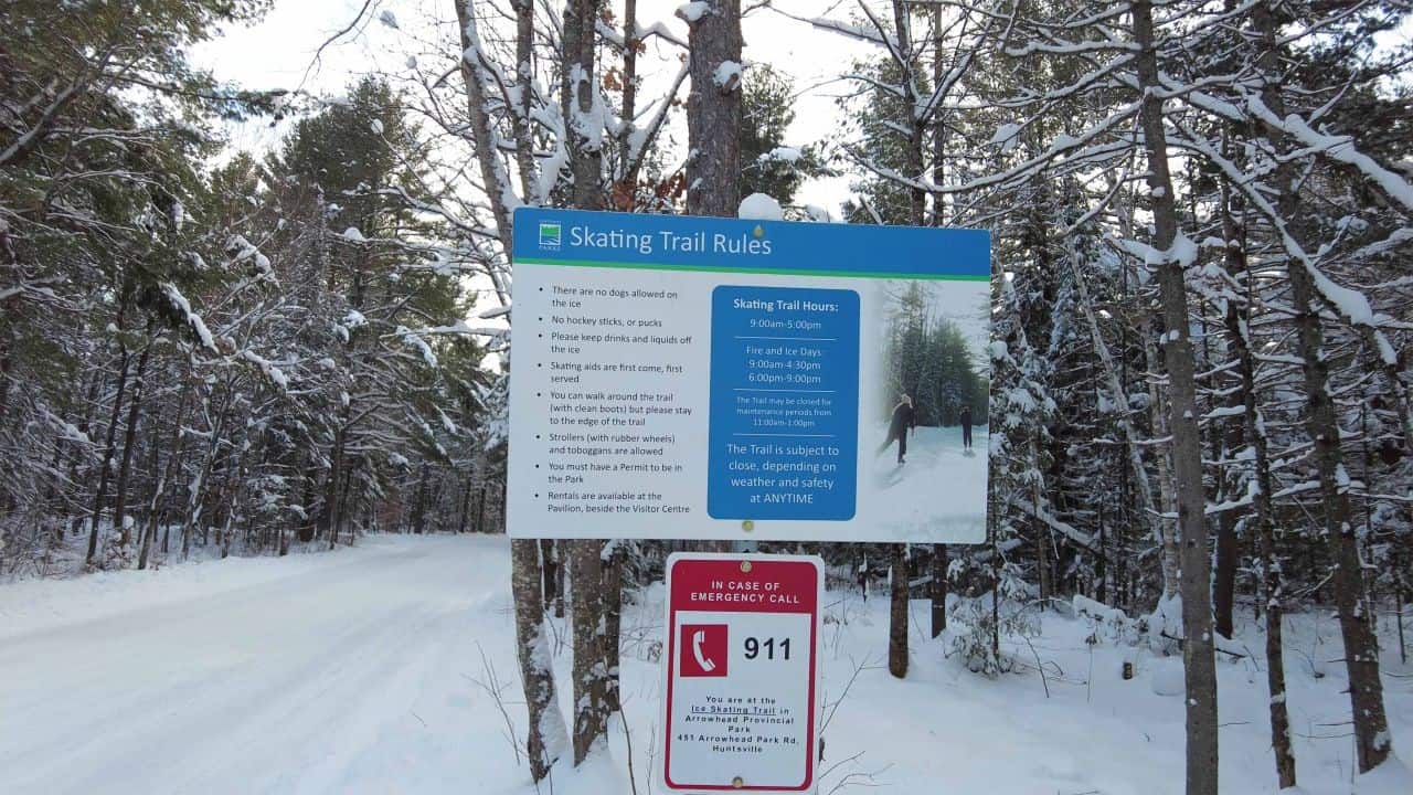 Skating Trail Rules