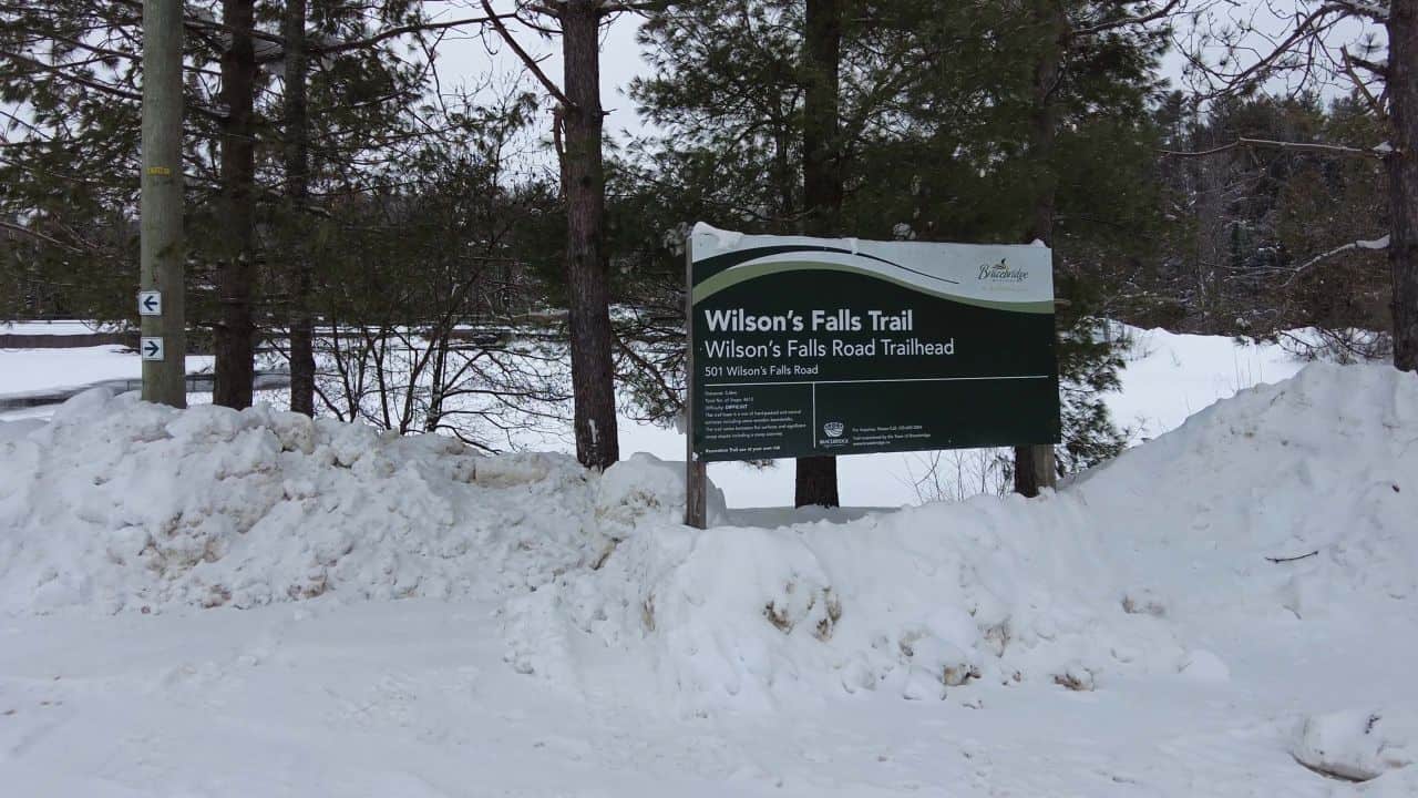 Wilson's Fall,s Bracebridge, Ontari,o Canada