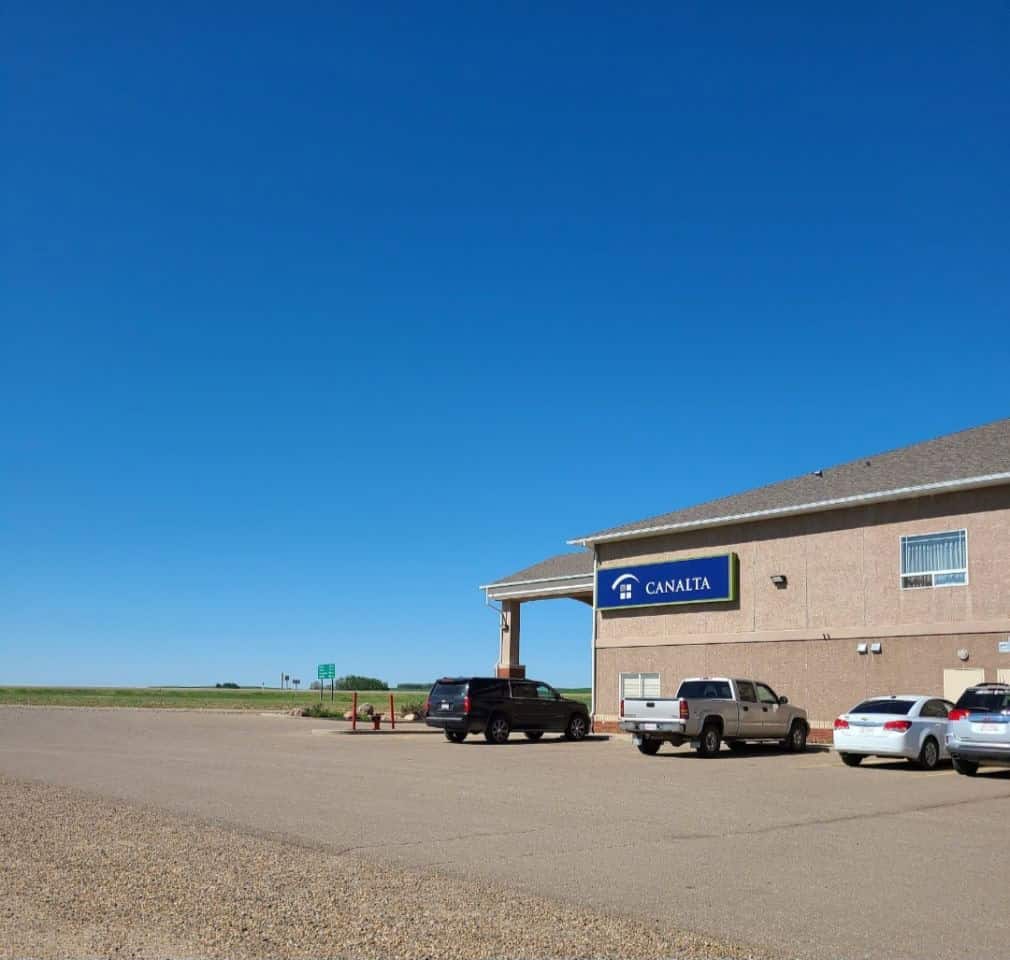 Eastern Alberta is home to some amazingly quiet hotels