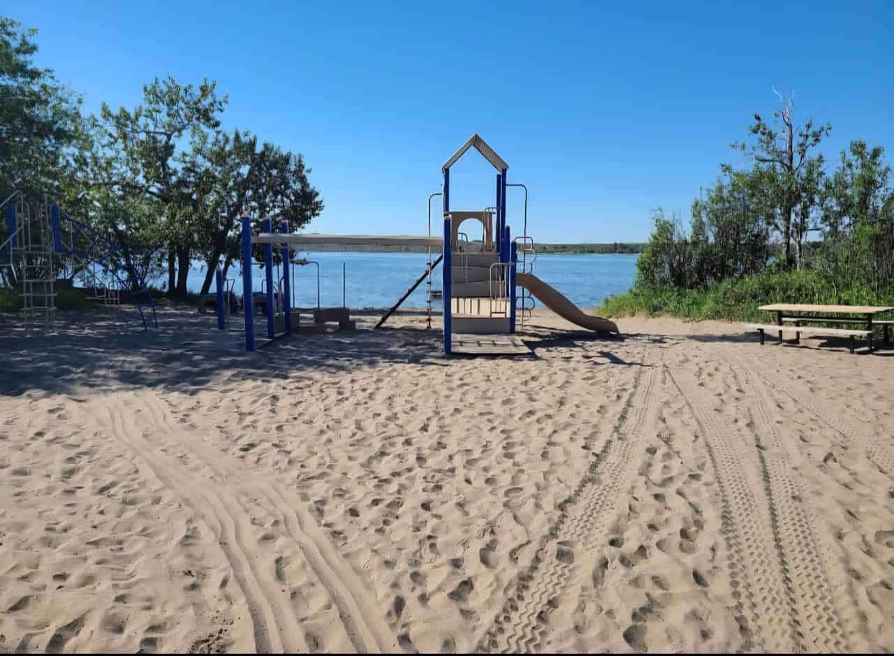 Hidden gem campground in east central Alberta Canada Dillberry Lake Provincial Park