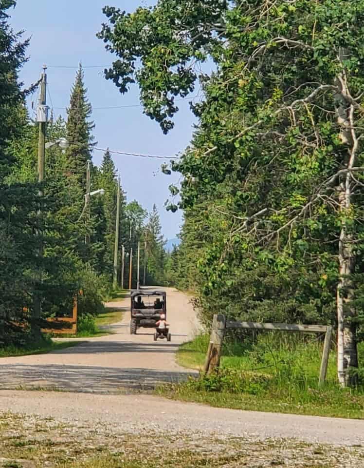 Sundre and the surrounding area offer plenty of child friendly trails to explore in Alberta Canada