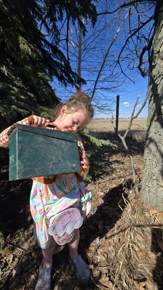 Kids will love geocaching across Alberta Canada