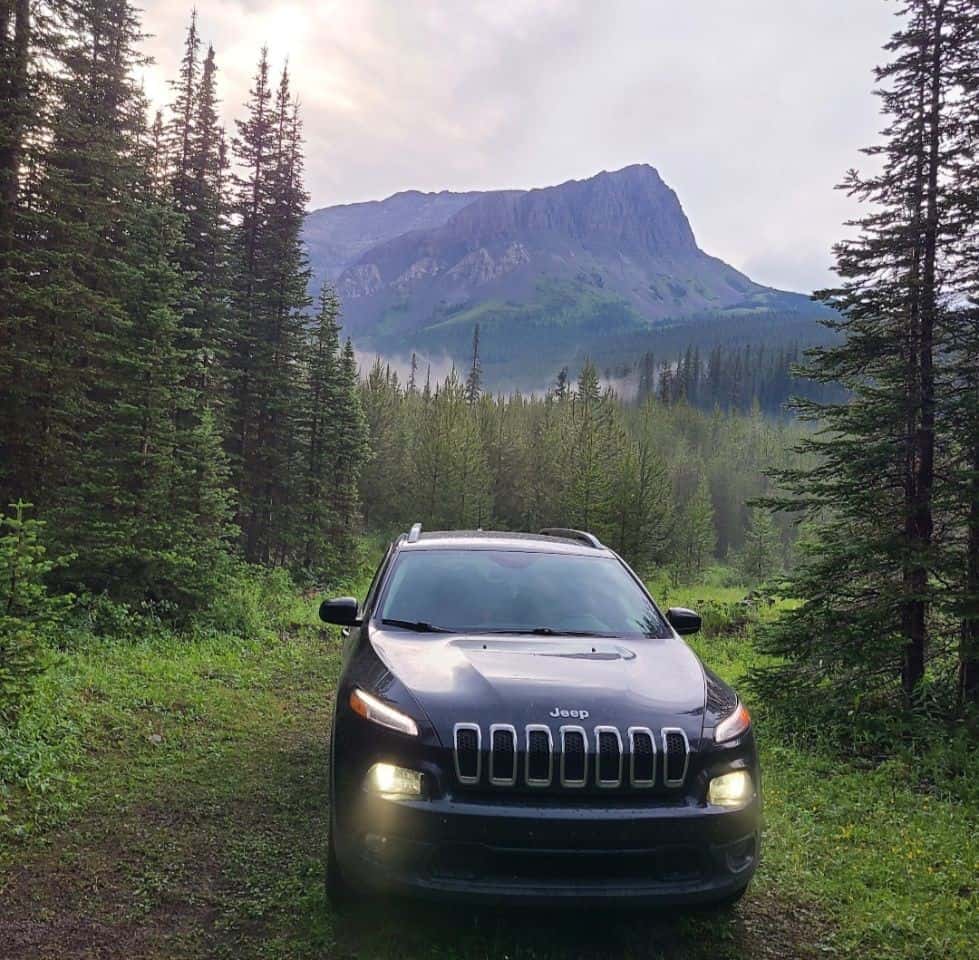 There are many 4x4 trails in the Crowsnest Pass Alberta Canada