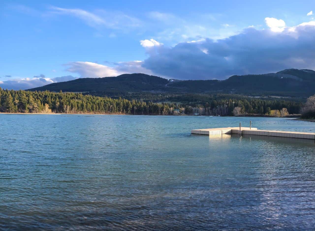 Lee Lake day use in Southern Alberta Canada