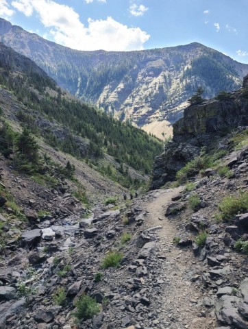Table Mountain near the Crowsnest Pass is a great Mountain summit hike in Southern Alberta Canada