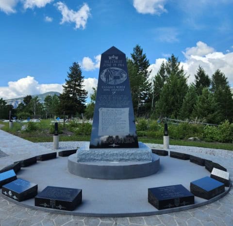 Hillcrest Alberta Canada is home to a historic cemetery and memorial