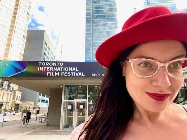 Selfie in front of Roy Thomson Hall