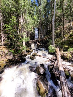 Wells Gray Provincial Park, Candle Creek Falls, Triple Decker Falls, Waterfalls, hiking, hike, trails, outdoors, British Columbia