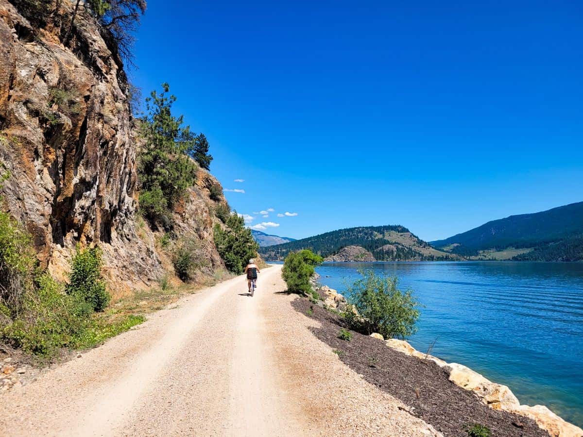 Summertime activities, Vernon, British Columbia, Okanagan, biking, Okanagan Rail Trail