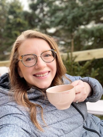 Travellers including myself enjoy the quality time outdoors at the A Little Cup of Sea in Newfoundland Canada.