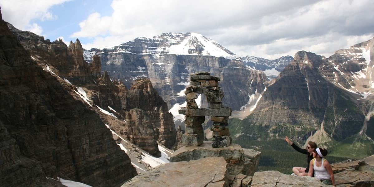 Headwall Summit Inukshuk - Alberta Parks & Trails