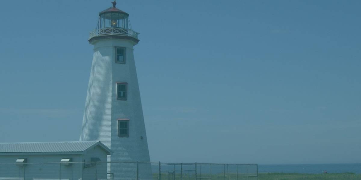 North Point Light House, Prince Edward Island, Canada