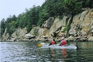 Kayaking Gulf Islands