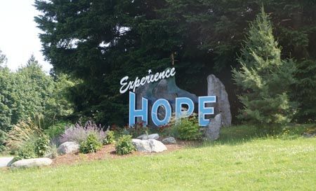 Hope, BC sign