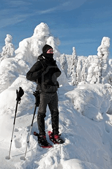 Snowshoeing in Canada