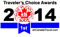 1st Place-2014 Traveler's Choice Awards