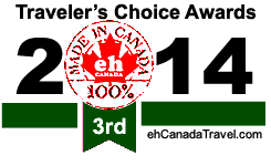 3rd Place-2014 Traveler's Choice Awards