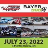 Edmonton International Raceway NASCAR Bayer 300 2022