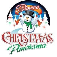 Simcoe Christmas Panorama 2023 - Simcoe Ontario Canada - 01.01.2024