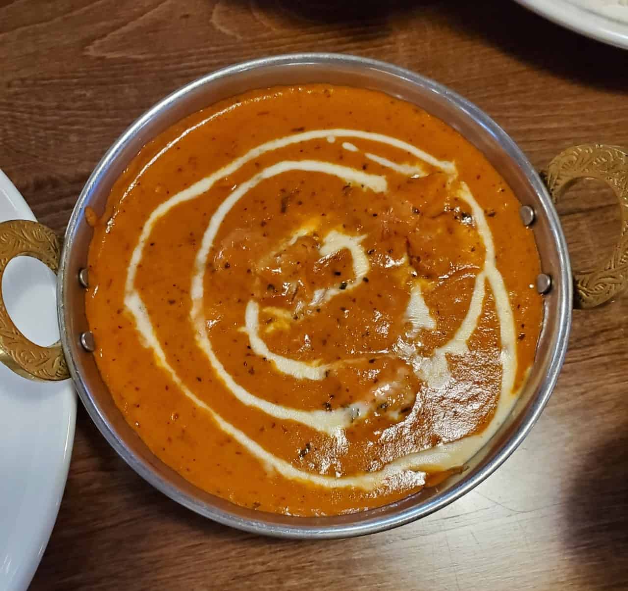 Butter Chicken from Indian Bites in High River - I had to try their butter chicken offered on the menu. I got a side of white rice to go with it and of course some garlic naan. It was amazing!
