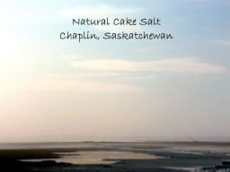 Richest and purest sodium sulphate deposits - Salt of the Earth - Chaplin Saskatchewan Canada 2024-03-11