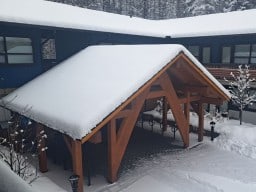 The Dorothy Motel Bike Storage & Repair Gazebo