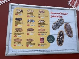 Decadent BeaverTail Topping Choices