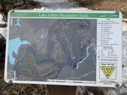 Lillian Lake Recreation Trail Map