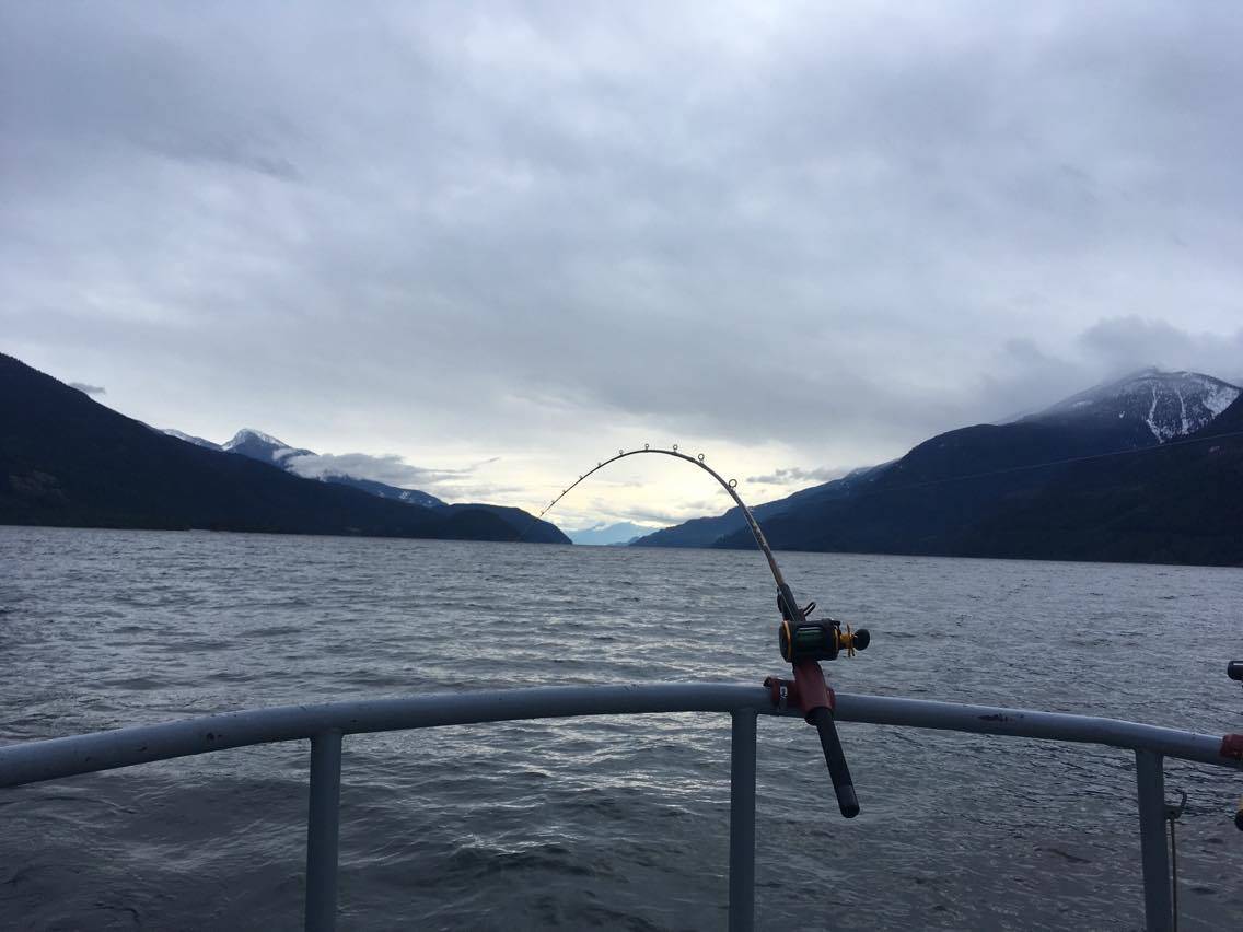 Fishing with a view!