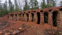 Remnants of the Old Bernard Coke Ovens in Lille