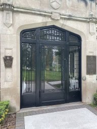 Entrance to the Golden Teapot Tea Room in Brantford Ontario