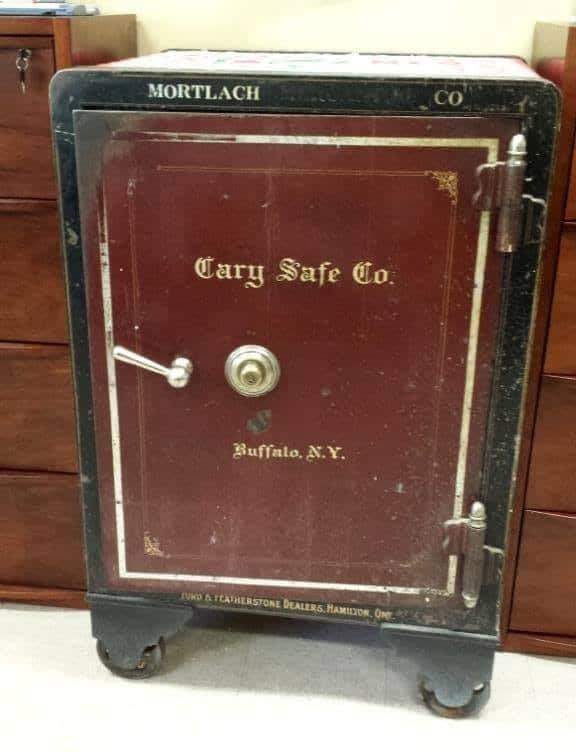 Cary Safe in Mortlach Saskatchewan Canada - A safe with my name caught my eye at the Mortlach Village Office.
The Cary Safe Company was established in 1878 by Horace D. Cary and became defunct in 1929 which makes this safe very old.
Cool history in Mortlach, Saskatchewan, Canada.