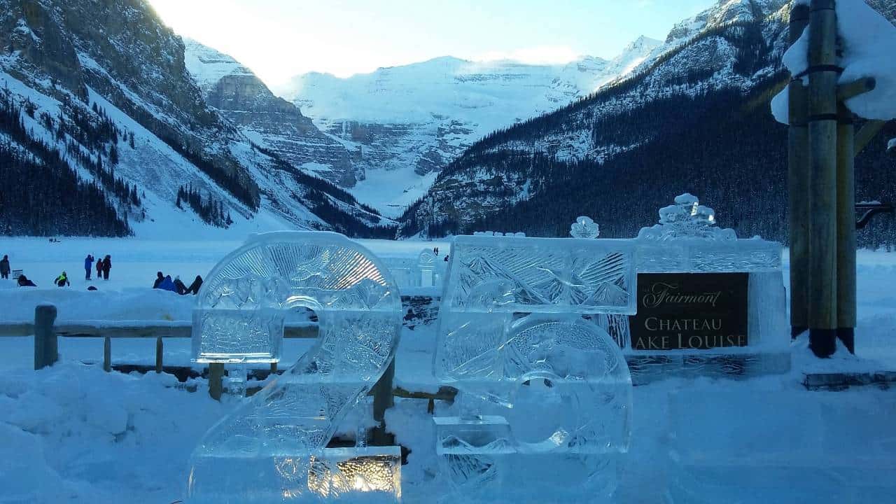 Ice Festival, Lake Louise  - They've been doing this for 25 years now :)