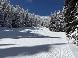 Corduroy Grooming Apex Mountain Resort