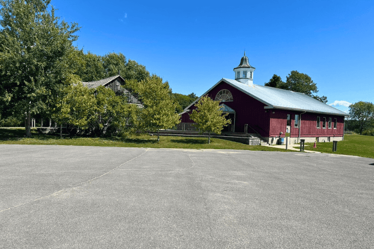 MacLachlan-Woodworking-Museum-at-Grass-Creek-Park-Kingston - When you arrive at Grass Creek Park, the first thing you will pass is a log cabin and a large red barn. These buildings hosts the MacLachlan Woodworking Museum which has the most extensive, nationally significant collection of woodworking tools in Canada.
