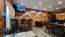 Interior of Dark Woods Taproom – Mountain Meets Western Design in Innisfail